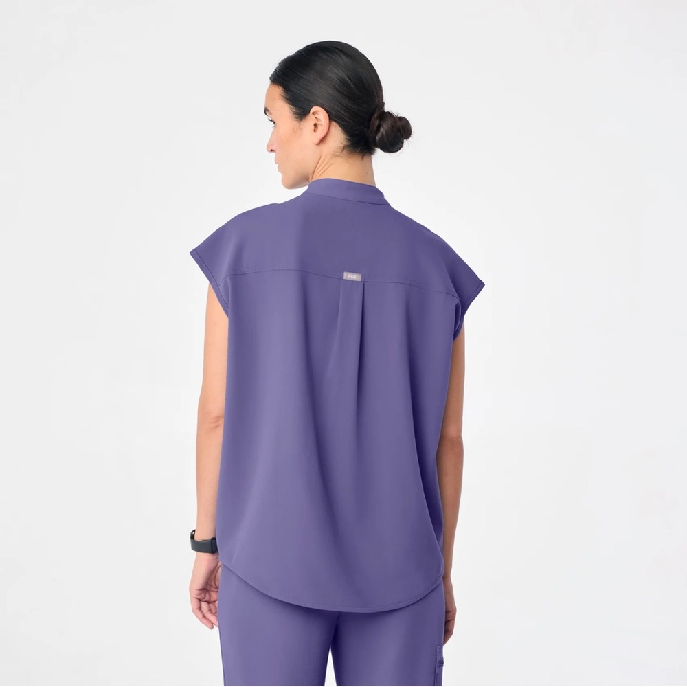 NWOT Figs Rafaela Oversized Scrub Top Women’s Wayfarer XXL 2X - Picture 4 of 11